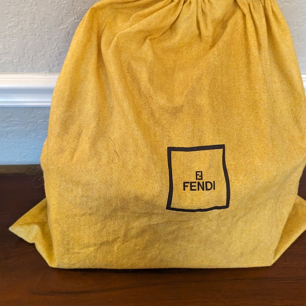 Vintage Fendi leather Boston bag Constellation Series - Picture 2 of 9